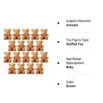 HyDren 18 Pieces Bear Stuffed Animals Bulk 12 Inch Soft Plush Bears Doll Small Stuffed Bear Toy with Bows for Girl Boy Graduation Baby Shower Christmas Birthday Wedding Decorations Gift Party Favors by HyDren