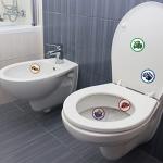 120 Pcs Toilet Targets for Boys Potty Training Flushable Targets Boys Pee Targets Color Paper Tinkle Targets for Boys Safe to Use Car Train Ship Plane Motor Bus Pattern from Eersida