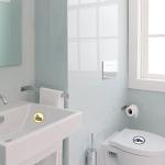 120 Pcs Toilet Targets for Boys Potty Training Flushable Targets Boys Pee Targets Color Paper Tinkle Targets for Boys Safe to Use Car Train Ship Plane Motor Bus Pattern from Eersida