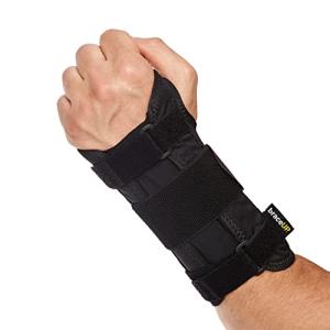 Carpal Tunnel Wrist Brace by BraceUP for Women and Men - Metal Wrist Splint for Hand and Wrist Support and Tendonitis Arthritis Pain Relief (S/M, Left Hand) by Xiangyu
