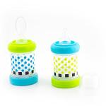Sassy Baby Food Nurser â 4+ Months Set of 2- 4oz 100% Silicone Nipple and Spoon BPA-Free from Sassy Baby, Inc.