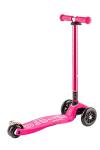 Micro Kickboard - Maxi Deluxe 3-Wheeled, Lean-to-Steer, Swiss-Designed Micro Scooter for Kids, Ages 5-12 - Pink by Micro Kickboard