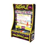 ARCADE1UP Street Fighter 8 Games in 1 Retro Partycade Video Game Cabinet Machine with 17 Inch Screen and Light Up Marquee by Arcade1UP