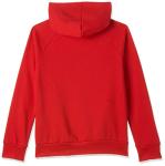 Under Armour Boys Rival Fleece Hoodie , Red (600)/Onyx White , Youth X-Large from Under Armour Apparel