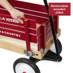Radio Flyer Town and Country Wagon, Red, Red Wood, Model Number: 24X from Radio Flyer