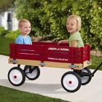 Radio Flyer Town and Country Wagon, Red, Red Wood, Model Number: 24X from Radio Flyer