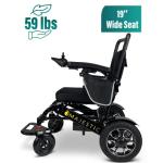 MALISA Electric Wheelchair, Automatic Folding Power Wheelchair for Adults, Foldable Motorized Wheel Chair, Portable Lightweight All Terrain Electric Wheelchairs (Black Frame) by SHENZHEN CHITADO TECHNOLOGY CO LTD