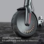 Populo Electric Scooter - 8.5â Pneumatic Tires - Up to 14.5 Miles & 15 MPH Portable Folding Commuting Electric Scooter for Adults with Double Braking System by Shenzhen Elite Electronic Co., Ltd.