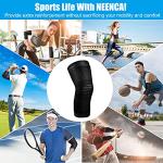 NEENCA [2 Pack] Professional Elbow Brace, Compression Elbow Sleeves. Medical Elbow Support for Tendonitis,Tennis or Golf Elbow. Arm Support Sleeves for Sports Protection and Pain Relief - Pair Wrap from NEENCA