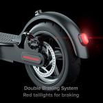 Populo Electric Scooter - 8.5â Pneumatic Tires - Up to 14.5 Miles & 15 MPH Portable Folding Commuting Electric Scooter for Adults with Double Braking System by Shenzhen Elite Electronic Co., Ltd.