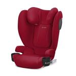 CYBEX Solution B2 fix+ Lux High Back Booster Seat, Lightweight Booster Seat, Secure Latch Installation, Linear Side Impact Protection, Reclining 12-Position Height Adjustable Headrest, Dynamic Red from Columbus Trading Partners