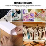 6PCS Double Sided Tape for Crafts & Arts DIY, Scrapbook Tapes for Gift Wrapping, 6 Specs Double Stick Tear-by-Hand Adhesive Roll Set for Scrapbooking, Paper Backing, Office School Supplies (65FT) from Smaring