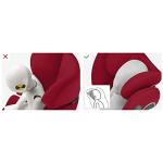 CYBEX Solution B2 fix+ Lux High Back Booster Seat, Lightweight Booster Seat, Secure Latch Installation, Linear Side Impact Protection, Reclining 12-Position Height Adjustable Headrest, Dynamic Red from Columbus Trading Partners