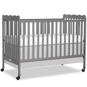 Dream On Me Carson Classic 3-in-1 Convertible Crib in Steel Grey, Greenguard Gold Certified by Dream on Me Dropship