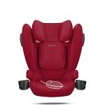 CYBEX Solution B2 fix+ Lux High Back Booster Seat, Lightweight Booster Seat, Secure Latch Installation, Linear Side Impact Protection, Reclining 12-Position Height Adjustable Headrest, Dynamic Red from Columbus Trading Partners