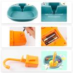 Ruibytree Play Kitchen Sink Toy, Water Toys for Kids with Electronic Dishwasher, Pretend Play Utensils Accessories and Play Cutting Food for Boys and Girls (Cute Cows ) from Ruibytree