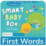 TOYVENTIVE Smart Baby Box for Boy - Educational Developmental Learning Toys for 1 + Year Old, Montessori Toddler Busy Book, Toddler Flash Cards, Baby Board Books, First Birthday Gifts for Boys from TOYVENTIVE