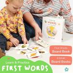 TOYVENTIVE Smart Baby Box for Boy - Educational Developmental Learning Toys for 1 + Year Old, Montessori Toddler Busy Book, Toddler Flash Cards, Baby Board Books, First Birthday Gifts for Boys from TOYVENTIVE