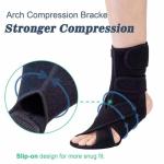 JOMECA Drop Foot Brace with Arch Support, Medical Grade Adjustable AFO & Foot Orthosis Brace for Walking, Relieve the Instability of Lower Limbs by MS, TBI, Stroke, Cerebral Palsy, Fracture (Left, Small) from JOMECA