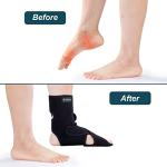 JOMECA Drop Foot Brace with Arch Support, Medical Grade Adjustable AFO & Foot Orthosis Brace for Walking, Relieve the Instability of Lower Limbs by MS, TBI, Stroke, Cerebral Palsy, Fracture (Left, Small) from JOMECA