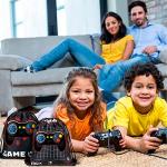 15 Packs Video Game Party Loot Bags Blue and Black Game on Theme Present Bags Party Supplies Birthday Goodie Bags Video Game Party Favors Game Bag with Drawstring Party Favor Sets (Wine Red) from Shappy