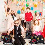 15 Packs Video Game Party Loot Bags Blue and Black Game on Theme Present Bags Party Supplies Birthday Goodie Bags Video Game Party Favors Game Bag with Drawstring Party Favor Sets (Wine Red) from Shappy