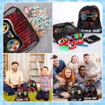 15 Packs Video Game Party Loot Bags Blue and Black Game on Theme Present Bags Party Supplies Birthday Goodie Bags Video Game Party Favors Game Bag with Drawstring Party Favor Sets (Wine Red) from Shappy