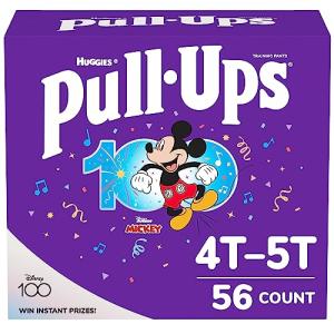 Pull-Ups Boys' Potty Training Pants Training Underwear Size 6, 4T-5T, 56 Ct by Kimberly-Clark Corp.