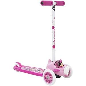 Huffy Disney Minnie Tilt 'n Turn 3-Wheel Scooter, White by Huffy
