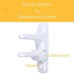 Safety 1st OutSmart Child Proof Door Lever Lock (White) from Dorel Juvenile Group-CA