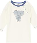 Touched by Nature unisex baby Organic Cotton Coveralls Romper, Elephant, 0-3 Months US by Touched by Nature