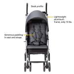 Safety 1st Step Lite Compact Stroller, Greyhound, One Size by Dorel Juvenile Group