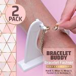 Medca Bracelet Buddy- Jewelry Helper Fastening Aid to Quickly Fasten and Unfasten Bracelets or Watches - 2 Pack by MEDca