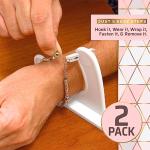 Medca Bracelet Buddy- Jewelry Helper Fastening Aid to Quickly Fasten and Unfasten Bracelets or Watches - 2 Pack by MEDca