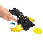 DC Super Friends Fisher-Price Imaginext Head Shifters Batman Figure and Batwing Transforming Vehicle for Pretend Play Ages 3 & up, Multicolor (HGX93) by Fisher-Price