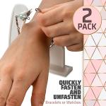 Medca Bracelet Buddy- Jewelry Helper Fastening Aid to Quickly Fasten and Unfasten Bracelets or Watches - 2 Pack by MEDca