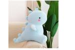 Cute Charming Cartoon Fashion Funny Pretty Dinosaur Stuffed Animals Shape Big Hugging Pillow Soft 3D Pom Plush Toy Doll Ultra Fabric Bed Rest Chair Bolster Nursery Decoration Gift for Kids (Blue) from LO-0005
