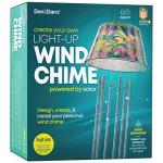 Make Your Own Solar-Powered Light-Up Wind Chime DIY Kit - STEM Toys Fun Science, Summer Craft Gifts for Kids Ages 5-14 Year Old Boys & Girls Arts and Crafts - Kids Art Project, Kid Activities Kits by Dan & Darci