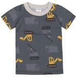 Gerber Baby Boys' 4-Piece Pajama Set, Dump Truck Grey, 18 Months by Gerber
