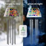 Make Your Own Solar-Powered Light-Up Wind Chime DIY Kit - STEM Toys Fun Science, Summer Craft Gifts for Kids Ages 5-14 Year Old Boys & Girls Arts and Crafts - Kids Art Project, Kid Activities Kits by Dan & Darci