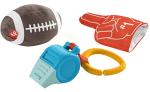 Fisher-Price Tiny Touchdowns Gift Set, 3 football-themed baby toys and teether for infants ages 3 months and up by Fisher-Price