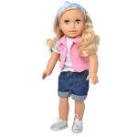 18 Inch Girl Doll, Fashion Doll with Fine Blond Hair for Styling Clothes Shoes and Accessories Princess Doll for Girls and Kids from Gift Boutique