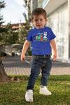 Unordinary Toddler 2nd Birthday Shirt boy Chugga Chugga Two Two Train im Two Year Old Second Birthday (Charcoal Blue, 2y) from 
