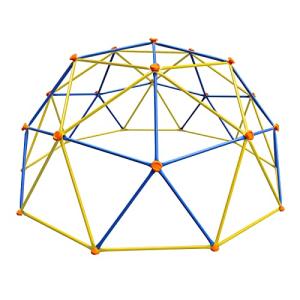 ULTRAPOWER SPORTS Geometric Dome Climber Climbing Jungle Gym Playground Outdoor Indoor Backyard Climbing Toys for Kids Toddler Baby Over 3 Years Old 10 FT Support 1000 Lbs Blue&Yellow from ULTRAPOWER SPORTS