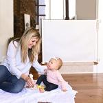 Momcozy Retractable Baby Gate, 41" Tall, Extends up to 71" Wide, Child Safety Baby Gates for Stairs, Doorways, Hallways, Indoor, Outdoor from Momcozy