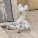 Lambs & Ivy Signature Goodnight Giraffe Moonbeams Plush Giraffe Stuffed Animal 11.5 Inch - Millie - Gray/White from Lambs & Ivy