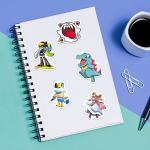 Babymiu Mixed Cartoon Anime Stickersï¼100pcsï¼Video Games Anime Gifts Toys Merch Party Supplie Sticker for College Dorm Phone Teens Girls by BUKHARI AGATE