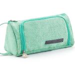 EASTHILL Large Capacity Pencil Case Pen Bag Pouch Holder Multi-slot School Supplies For Middle High School Office College Teen Girl Adult Simple Storage Mint Green by ANGOO