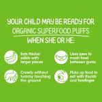 Happy Baby Organics Superfood Puffs, Variety Pack, 2.1 Ounce, Pack of 6 (Flavors may Vary) from Nurture, Inc.