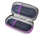Apollo Walker Insulin Cooler Travel Case Diabetic Medication Cooler with 2 Ice Packs and Insulation Liner(Purple) from TAWA